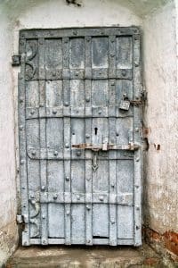 premiers modèles de porte d'entrée en 1850